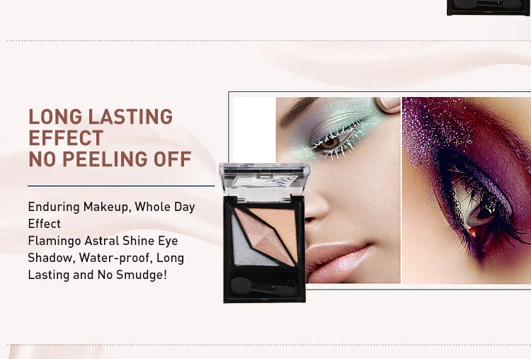 FLAMINGO Brand Eye Shadow Palette Makeup Pearlescent Matte Long Lasting Waterproof Not Blooming Eye Shadow Disk LM52002A