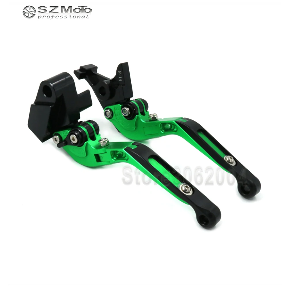 Для KAWASAKI ER6N ER-6N 2006-2008 2007 алюминиевые аксессуары для мотоциклов Складные Выдвижные