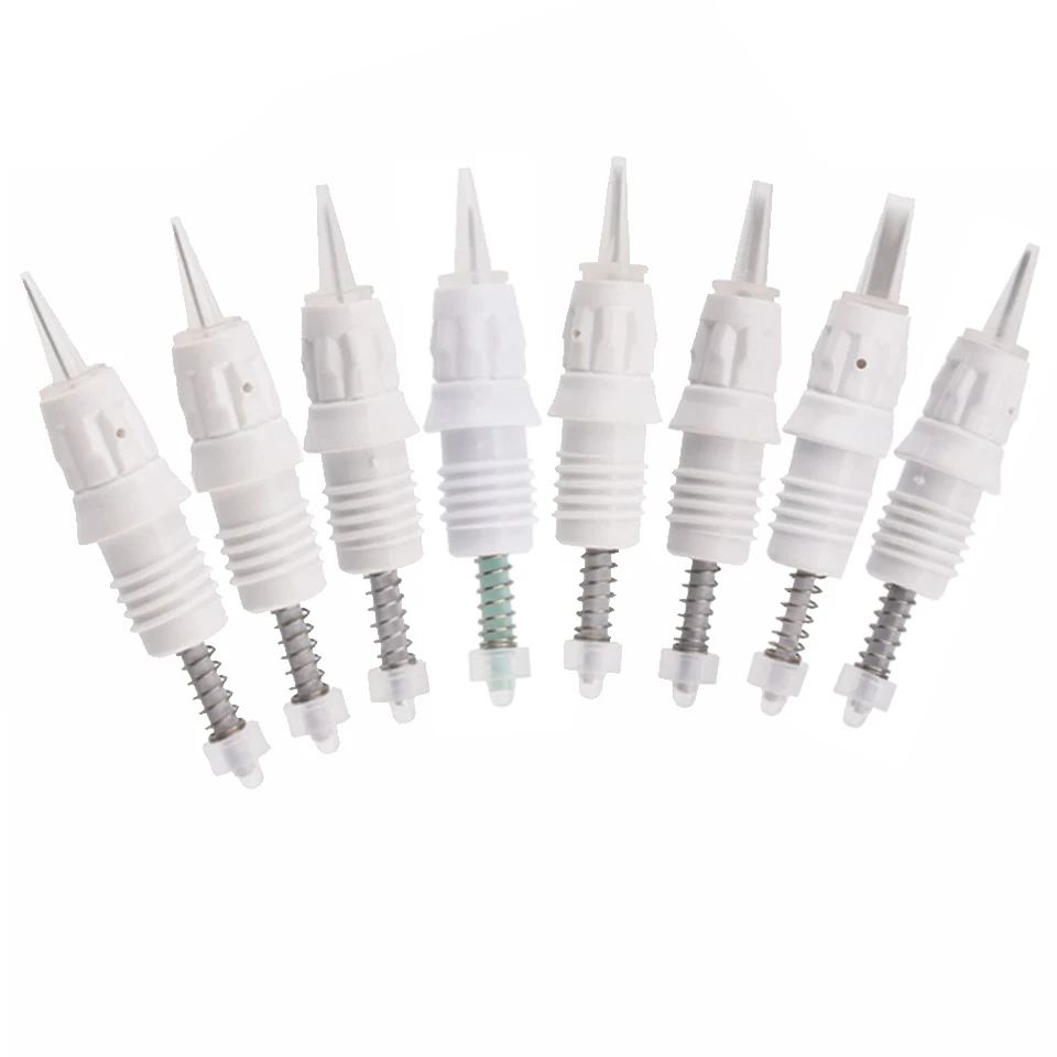 Одноразовый винтовой картридж для татуировочной машинки 40 шт./лот иглы