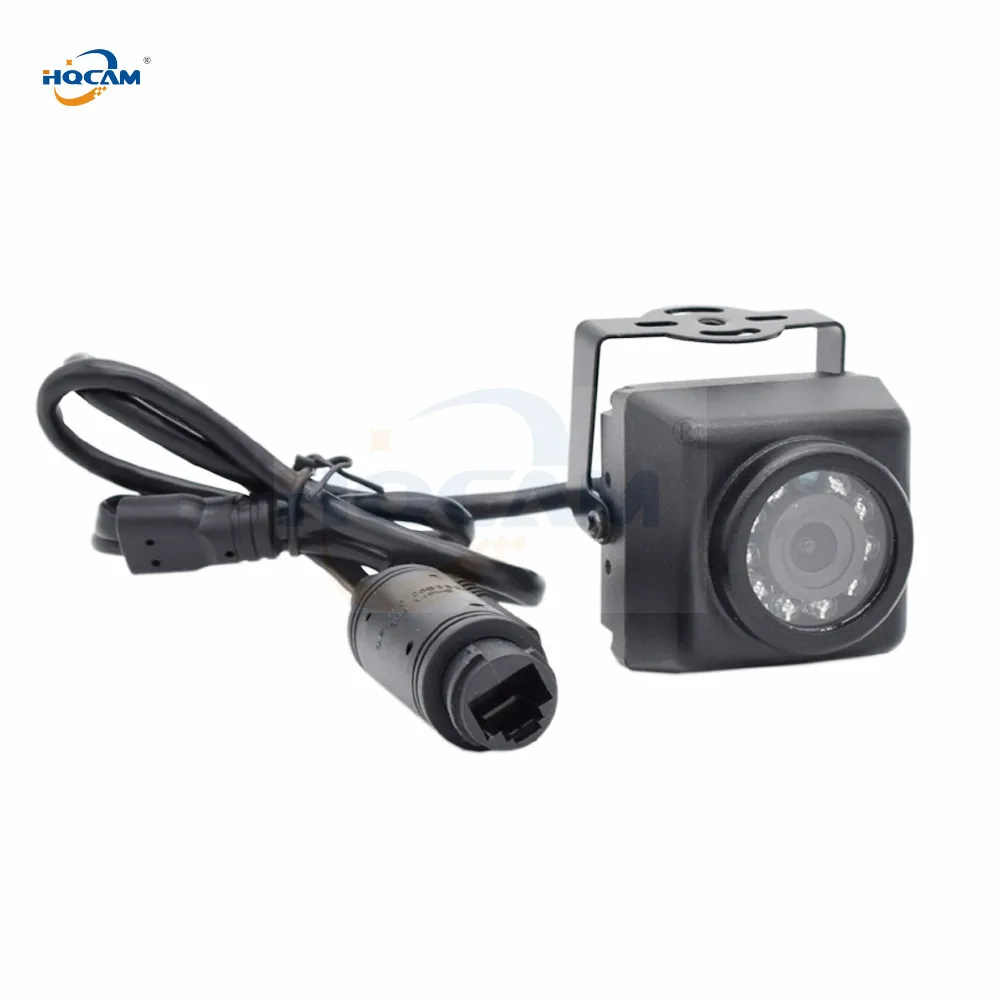 HQCAM 720 P 960 1080 P POE 48 V IRCUT Ночное видение Водонепроницаемый IP66 Vechile с ИК-CU светодиодный свет, мини IP Камера onvif p2p приложение camhi