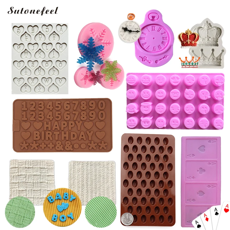 18 формы силиконовые для приготовления конфет шоколадная форма выпечки в форме