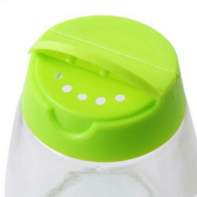 Двухсторонняя банка для специй приправ стеклянная герметичная коробка