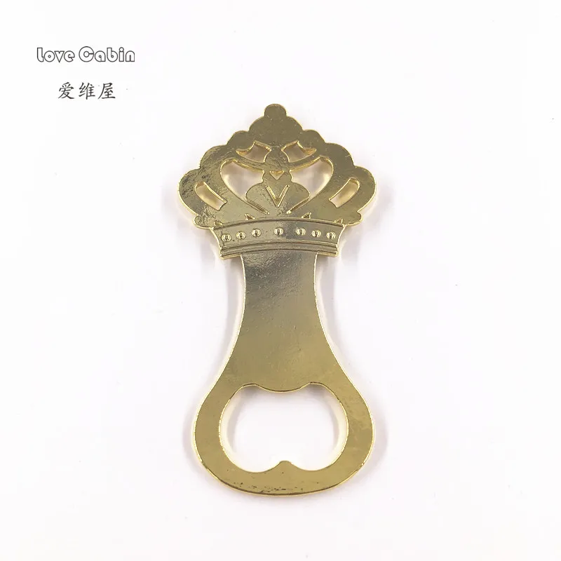 Diamond Crown Bottle Opener Wedding favor Baby Show Christmas Birthday Party House Moving Gift Business Travel Souvenirs 30pcs | Дом и сад