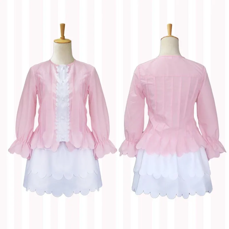 Новые костюмы из аниме костюм горничной Kobayashi Kanna искусственных волос|anime costume|cosplay