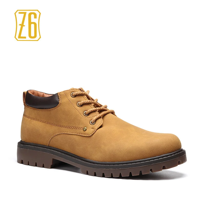 2019 Мужские ботинки Z6 бренд размер 40 45 кожаные осенние мужские # R123|boots brand|boots bootsboots