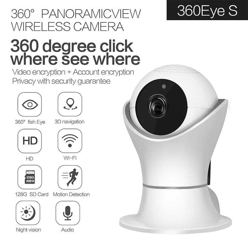 IP-камера видеонаблюдения Wi-Fi 360 МП | Безопасность и защита