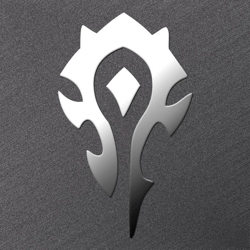 WOW Alliance orde игра DIY стикер роскошный мобильный телефон Ноутбук наклейка Автомобиль Мотоцикл Наклейка 3D металлическая наклейка s