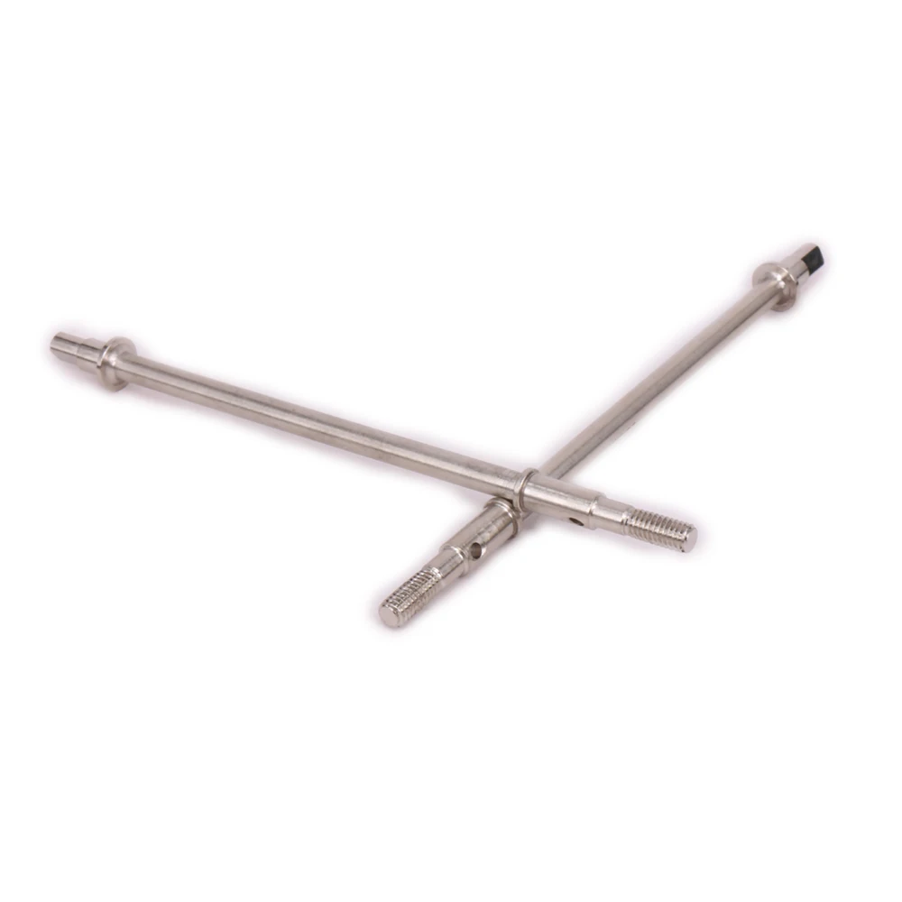 2 шт. реальная прямая ось для радиоуправляемого хобби модели автомобиля 1/10 осевой