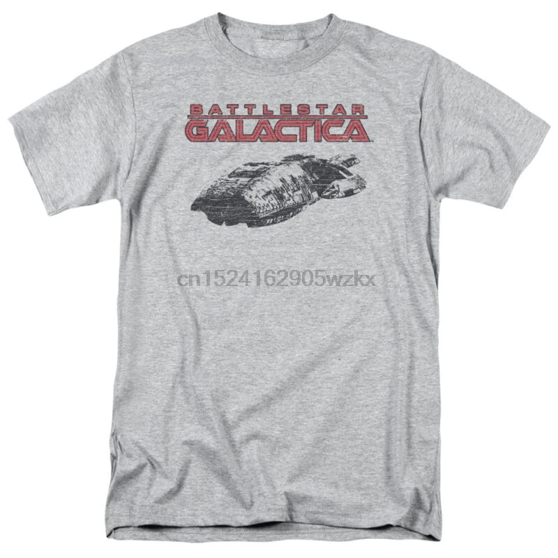 Battlestar Galactica Новая серия корабль логотип лицензированный взрослая футболка все