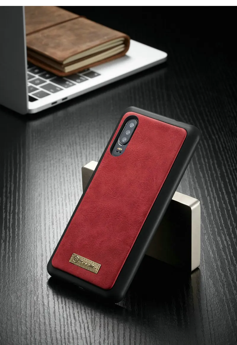 Чехол Me из натуральной кожи, чехол-кошелек для huawei P30, роскошный 2 в 1, съемный кожаный чехол для телефона huawei P30 Pro/P30 lite, Магнитный чехол