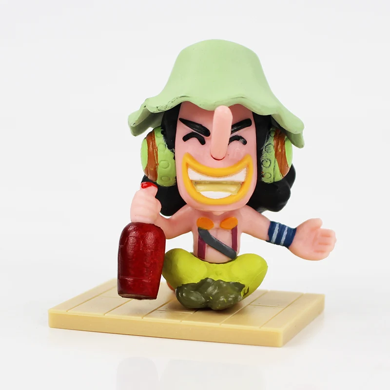 4 6 см 9 шт./лот Luffy Monkey Usopp Roronoa Zoro Franky Nami Brook Nico Robin Tony Chopper Sanji экшн Фигурки