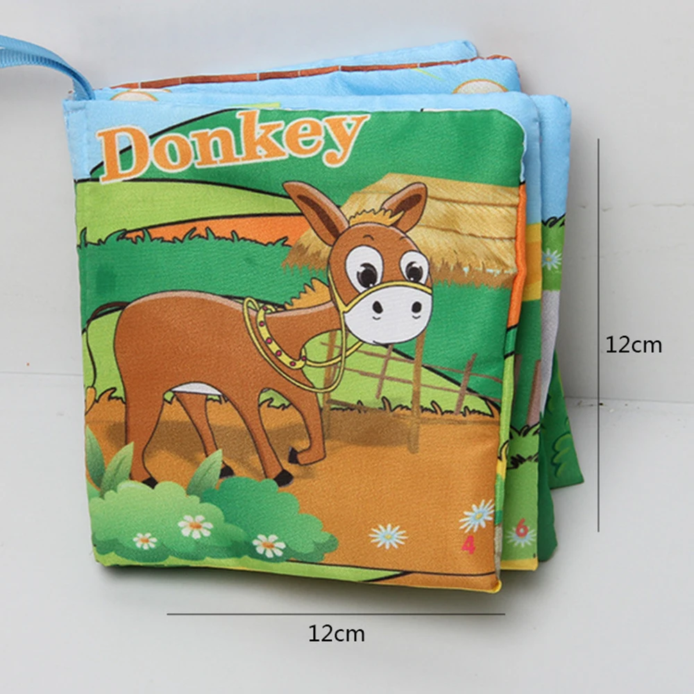 Английские слова для детей от 0 до 12 месяцев|book toy|baby cloth bookbaby books english |