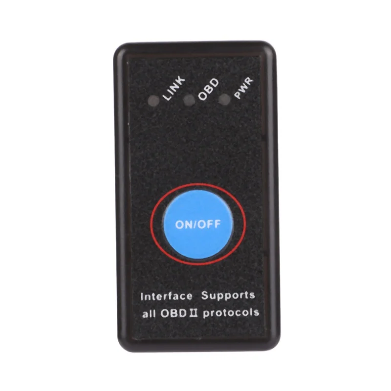 Новый Mini V1.5 ELM327 Bluetooth 5. 0 OBD2 OBDII автомобильный код лампа для Android IOS Windows с чипом