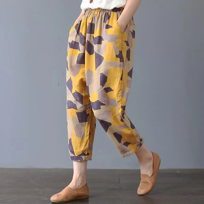 2019 новые Yfashion женские летние повседневные Модные с принтом тонкие свободные