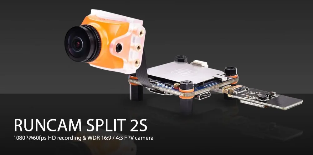 Runcam split 2S WiFi камера/split Mini 2 M12 FPV мегапиксели 1080 P/60fps HD Запись плюс WDR NTSC/PAL для FPV RC квадрокоптера