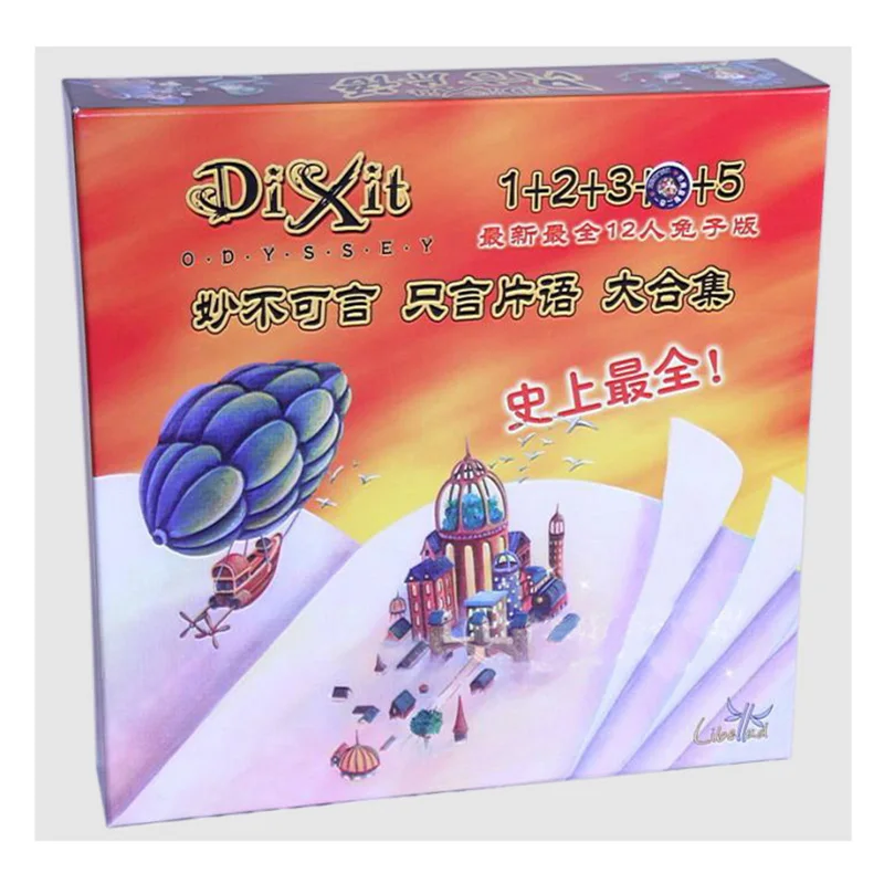 &quotДиксит&quot Настольная игра карточная 1 + 2 3 5 версии малыша развивающие игрушки