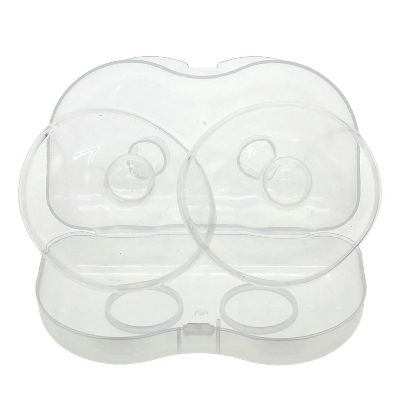 Прозрачная силиконовая оболочка 2 шт./лот Мягкая Силиконовая защита для сосков