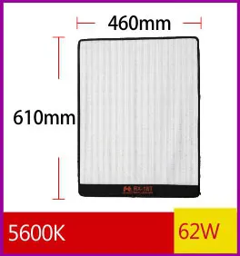 Falcon Eyes 50W двухцветное водонепроницаемое светодиодное освещение для фото студии портативный видео светильник Профессиональная фотография лампа для RX-12TD пленки