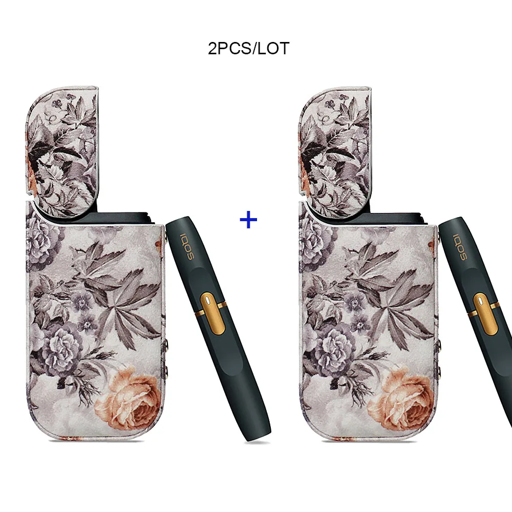 JINXINGCHENG 2 шт./партия сумка PU чехол для Iqos 2,4 Plus кожаный чехол защитный чехол-держатель - Цвет: 08AA