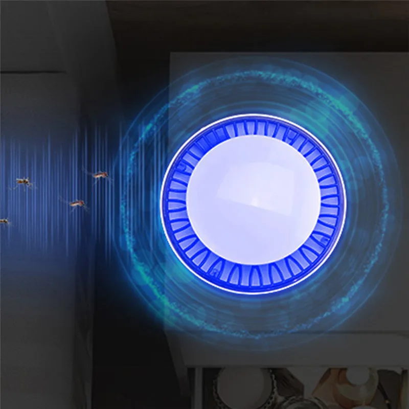 Умная USB лампа для отпугивания комаров светодиодный электрическая ловушка