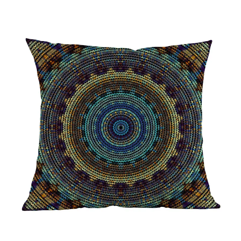 Чехол для подушки с мелким алмазным узором из цветного стекла цветным