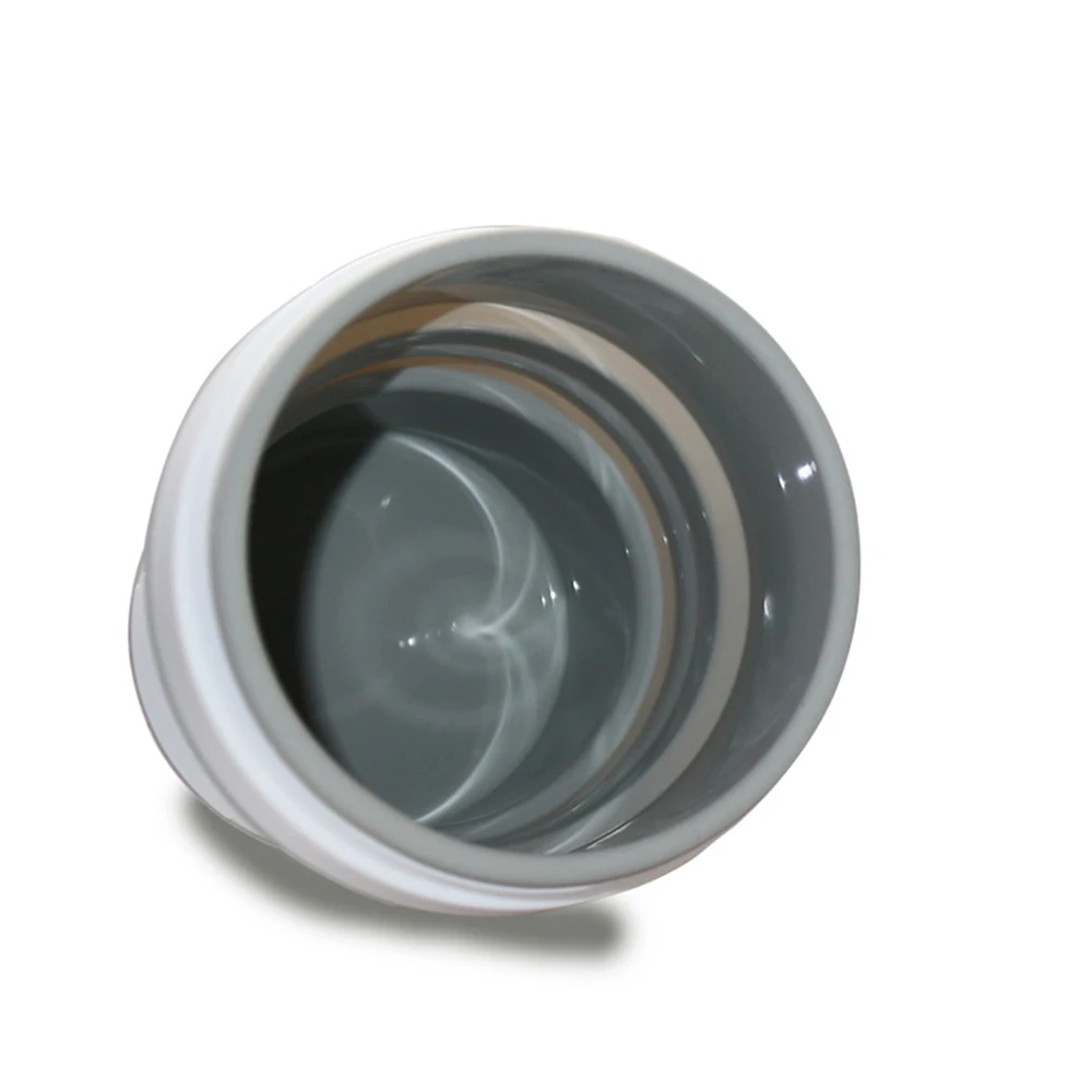 450 ml складной Портативный силиконовые телескопические питьевой Складная