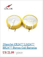 2x CR2450 550 мАч кнопочные батареи 3 в 180 градусов 3 фута сварочные припои булавки Bluetooth аксессуары для часов 2450 батарея для монет