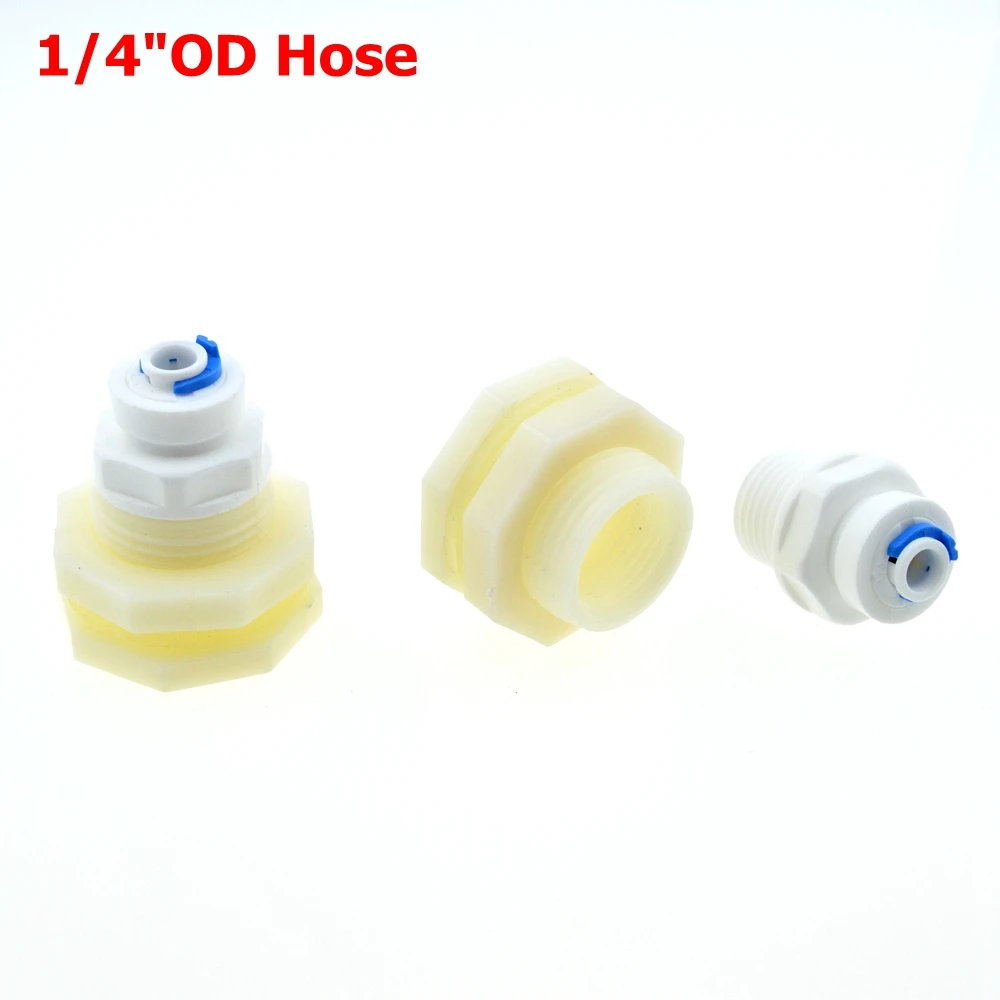 

2 комплекта, соединитель для шланга 1/4 дюйма с наружным диаметром 6,35 мм