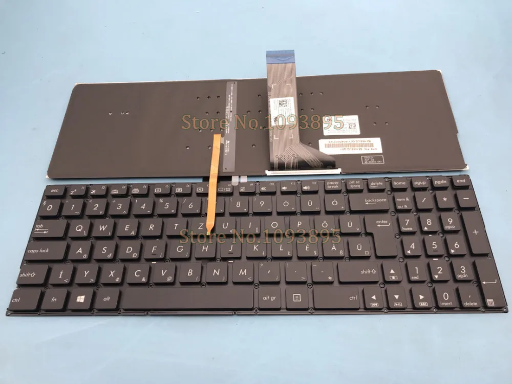 Новая Венгерская клавиатура для ASUS K501L K501LB K501LX A501L A501LB A501LX ноутбук с