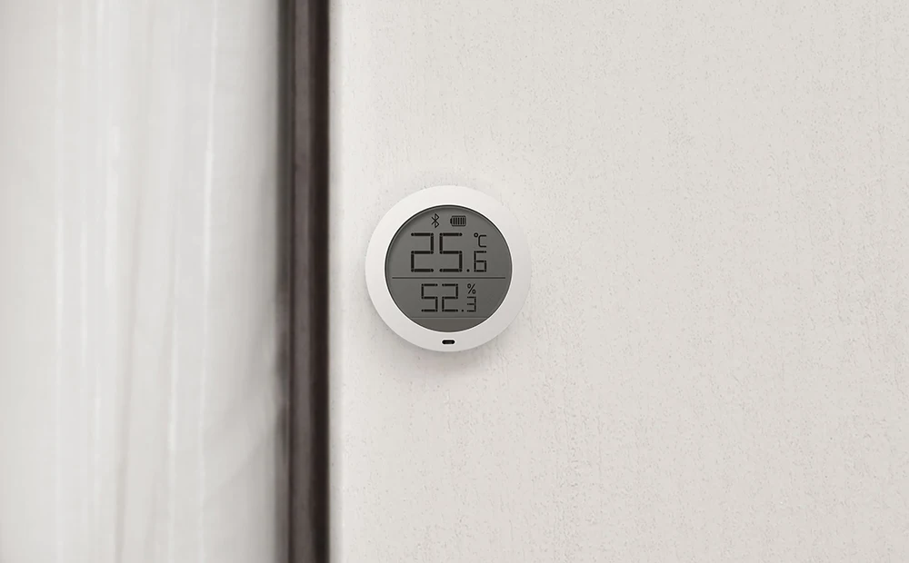 Xiaomi Mijia Bluetooth датчик температуры и влажности умный цифровой Термогигрометр термометр ЖК-экран гигрометр приложение