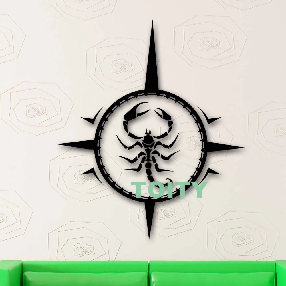 Настенные наклейки виниловая наклейка Скорпион зодиака астрологический знак