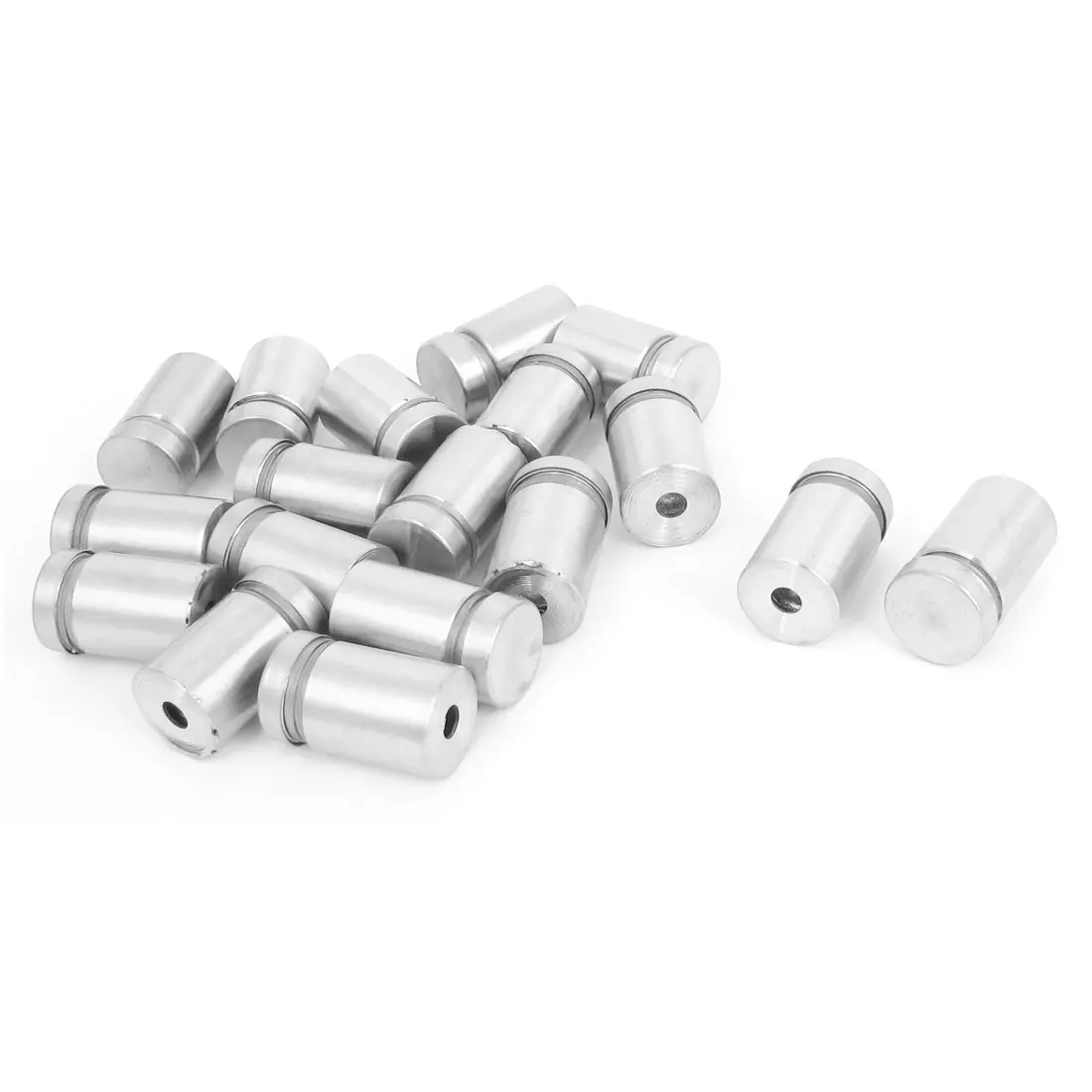 30 Pieces 12 X 22Mm Stainless Steel Spacer Glass Holder Sign Mounting | Screws