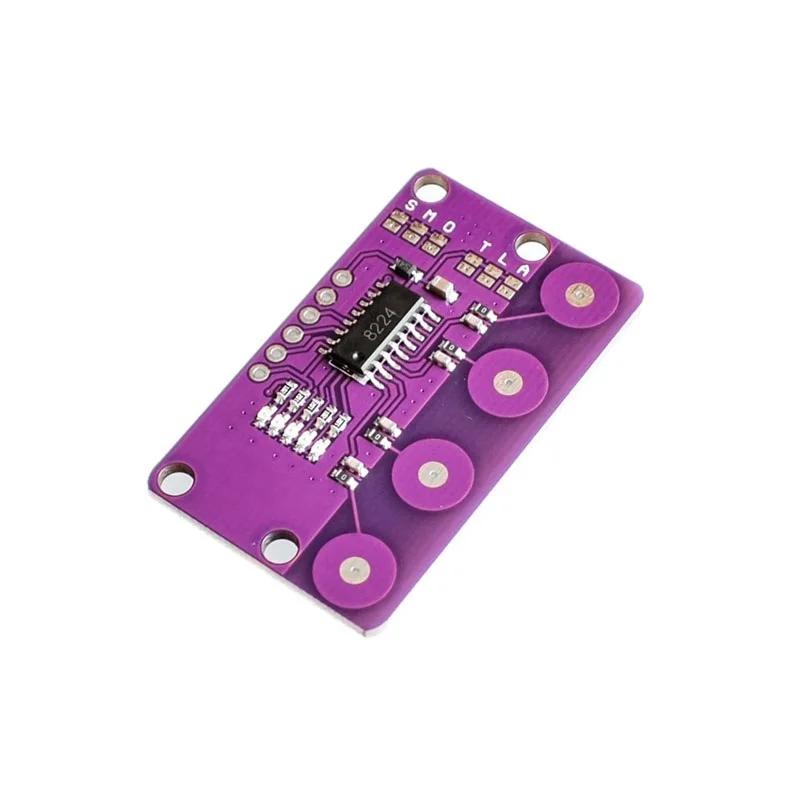 NEW 1pcs MCU-0401 4 bit key capacitive touch proximity keyboard selection self locking function | Обустройство дома
