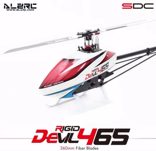 ALZRC 465-Devil 465 жесткий SDC/DFC Вертолет пустая машина Вертолет Комплект