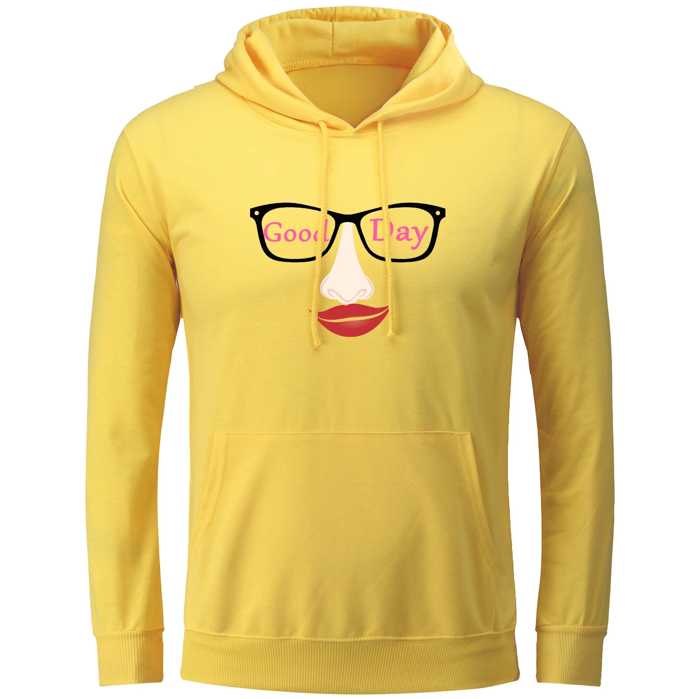 Женская толстовка с капюшоном и принтом сердечек в стиле хип-хоп | одежда