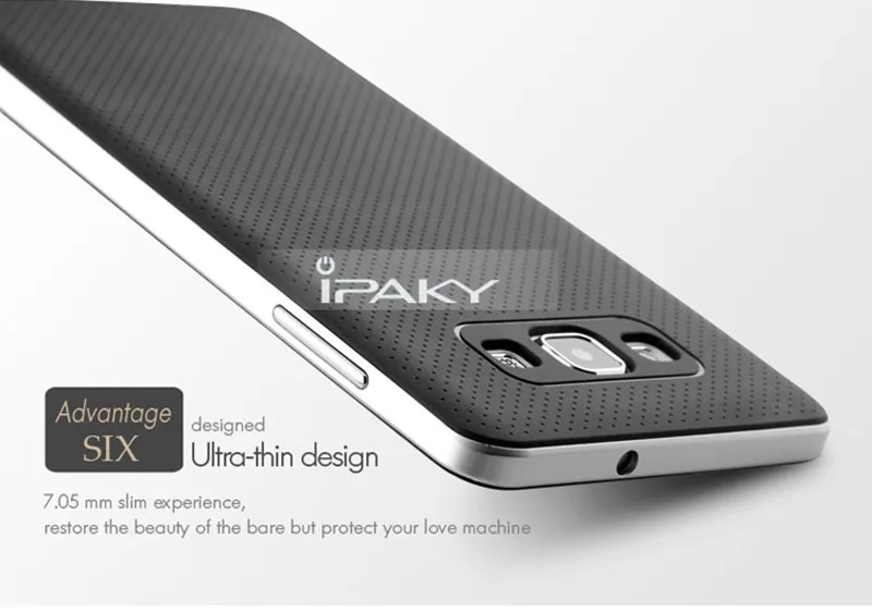 Высококачественный брендовый Чехол ipaky для Samsung galaxy A3 2015 Edition силиконовый