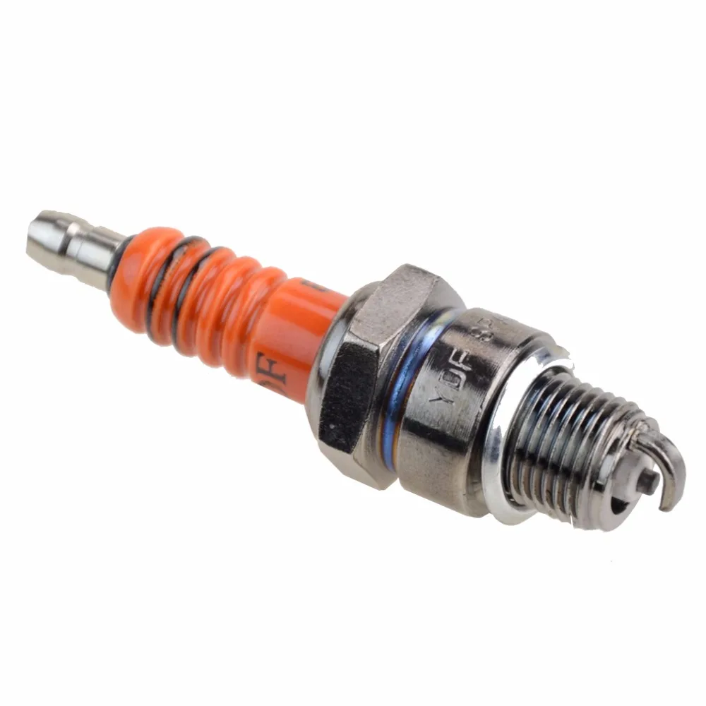 GOOFIT новая свеча зажигания E6TC для 50cc 70cc 90cc 110cc ATV 150 мопед H058 030|spark plug moped|e6tc spark plugatv
