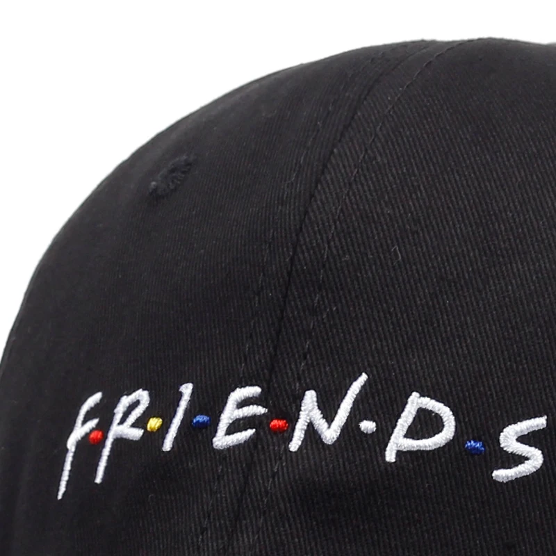 Новое поступление 2018 бейсбольная кепка с надписью FRIENDS женская snapback Регулируемая