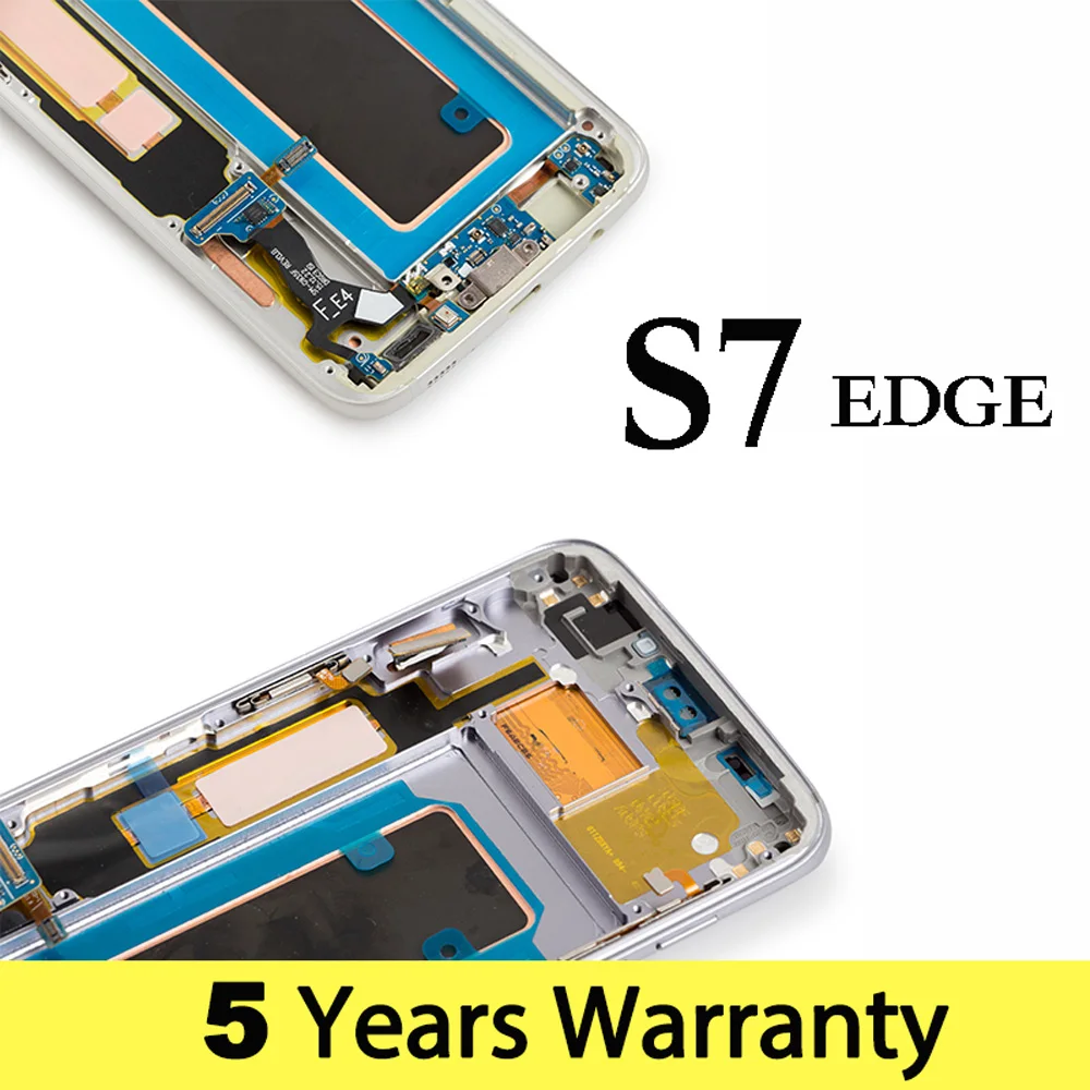 Телефон дисплей для samsung S7 Edge экран G935F G935 с ЖК-сенсорным дисплеем для samsung Galaxy S7 Edge Lcd Pantalla