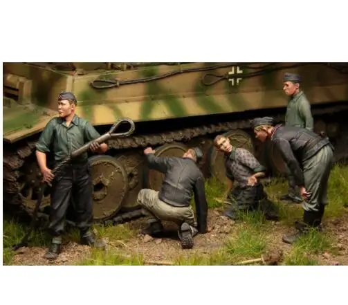 Набор для самостоятельной сборки из смолы 5 шт. новинка 1/35|Наборы моделей| |