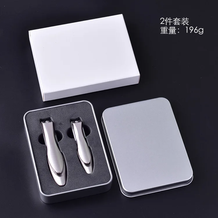 iron box-B Император свет мантис кусачки для ногтей нож для ногтей режущий цинковый сплав для маникюра кусачки 3 бумажный костюм никелированные маникюрные кусачки - Цвет: iron box-B
