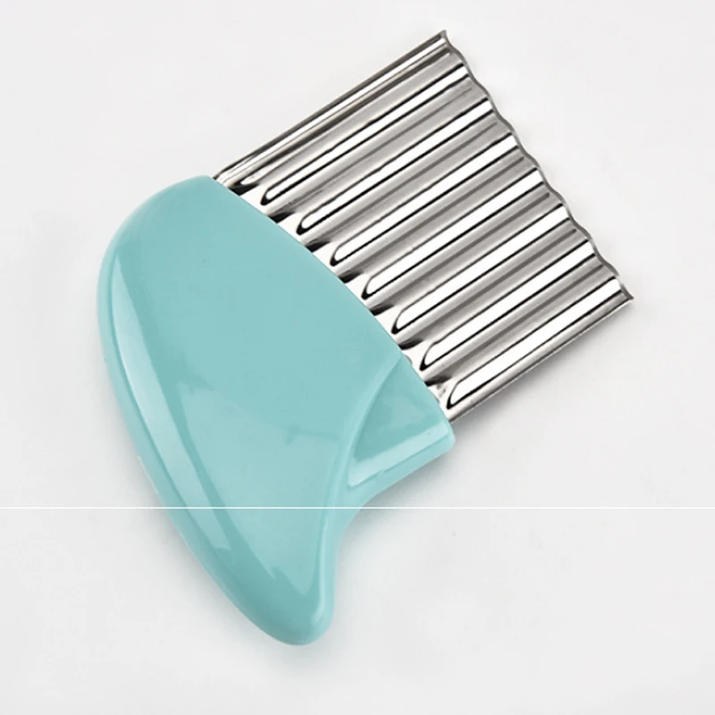 Нержавеющая сталь овощной морковь волнообразный резак Slicer картофельные чипсы