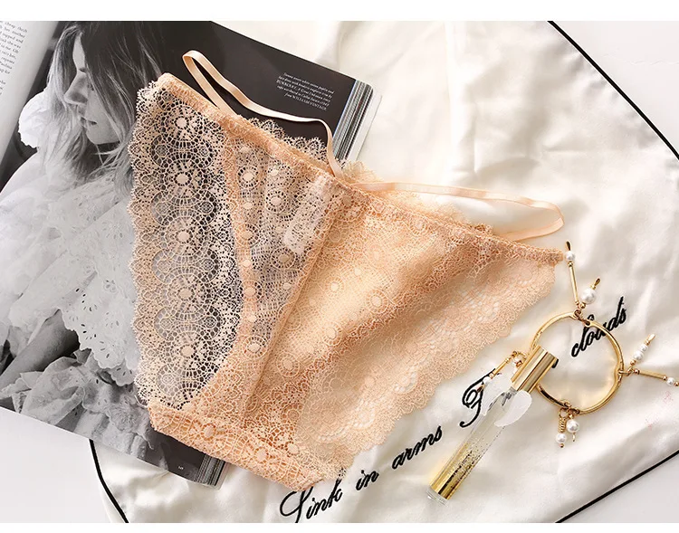 2019 Hot Sale Sexy lace Cotton Underwear women Butt Lifter underwear thongs sexy women's Panties |