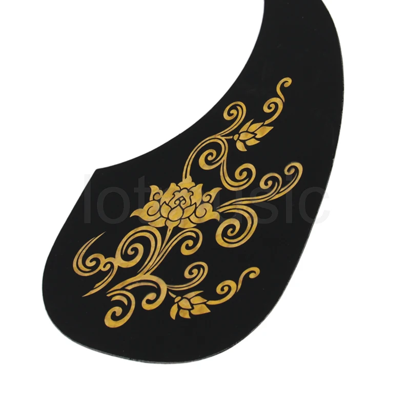 Защитная пластина для акустической гитары мягкая самоклеющаяся форма запятой