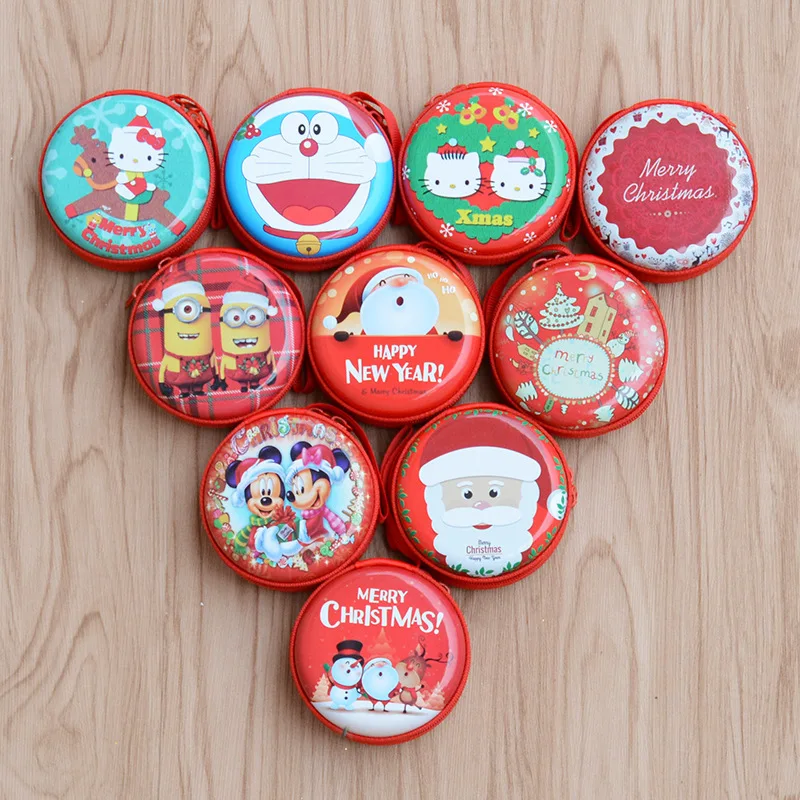

Chirismas Decorations Coin Purse Creative Cute Earphone Bag