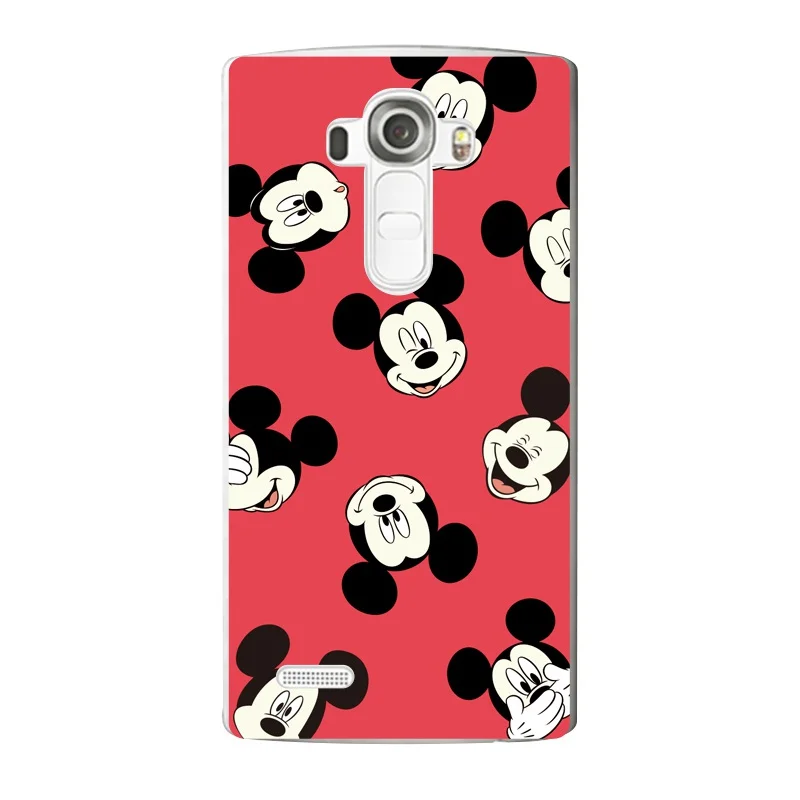 Мягкий прозрачный ТПУ чехол для телефона с Минни LG G3 G4 G5 V10 K3 K4 K5 K8 K10 2017 Бесплатная