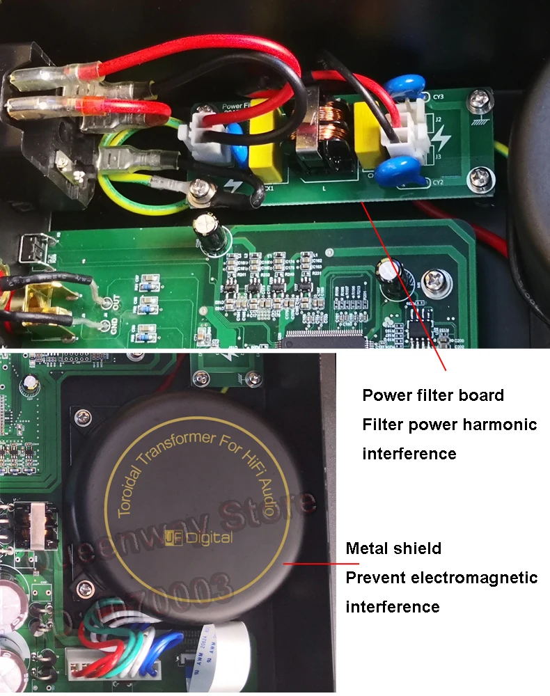 R-090 JF MX-DAC двойной AK4497+ FPGA ЦАП+ Ультра низкий Фазовый шум двойной тактовый 32 бит/384 кГц DSD512 ЦАП