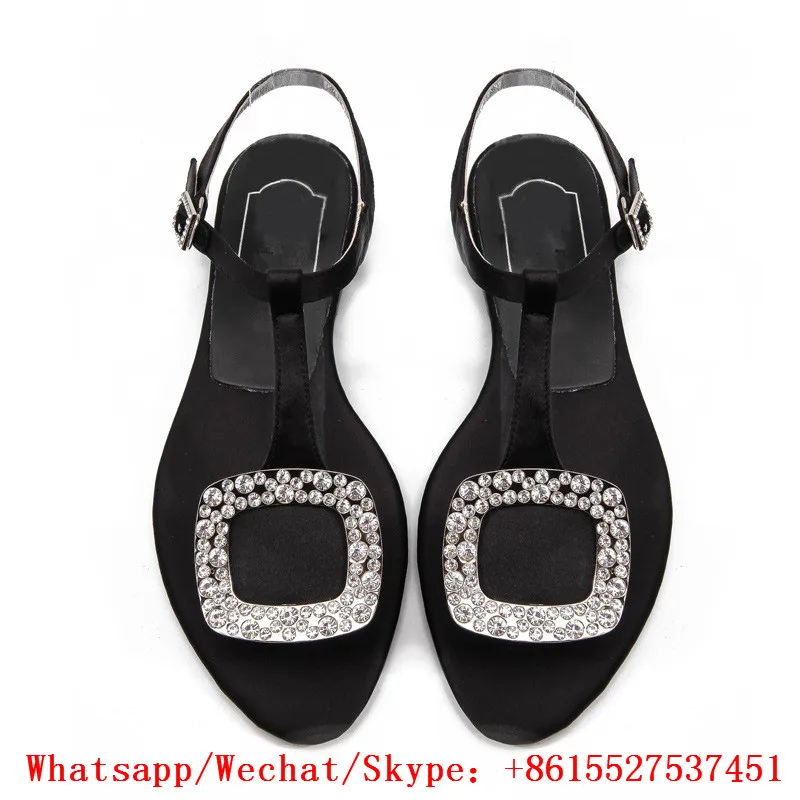 Уличная модная летняя обувь; женская обувь; chaussures femme; дизайнерские босоножки со стразами; Лидер продаж; стильная повседневная обувь на плоской подошве; Sandalias Mujer;