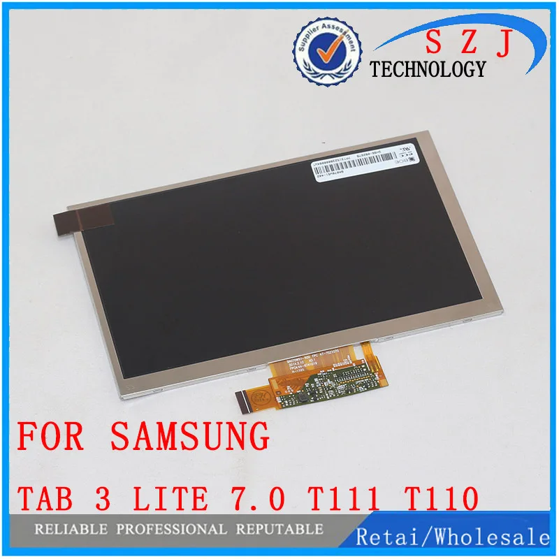 

New 7'' inch for Samsung Galaxy Tab 3 Lite 7.0 T111 T110 LCD Screen Display For LENOVO ideapad A1000 A3300 P9 Free shipping