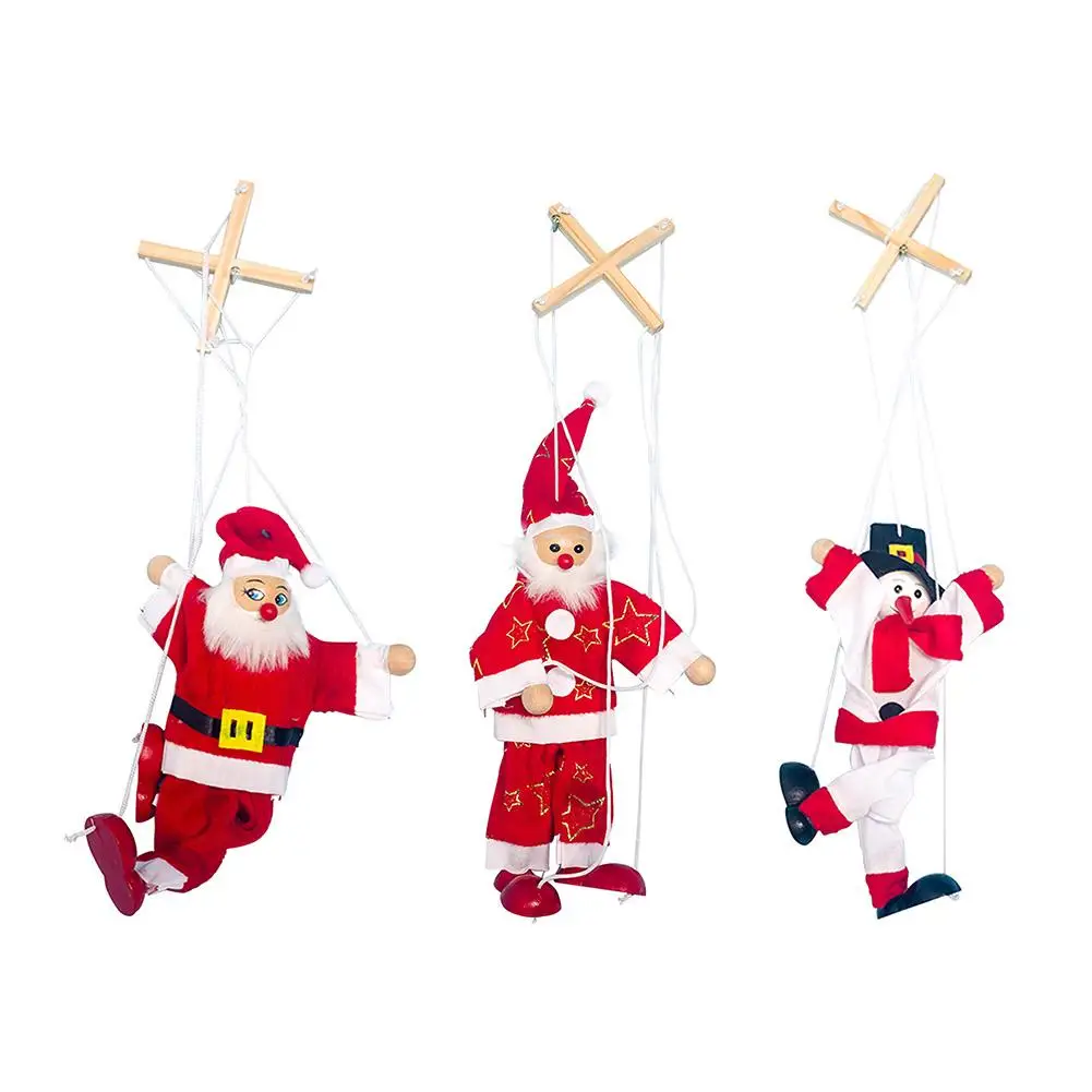 Christmas Hanging Decoration Doll Innovative Santa Clau Snowman Children's Toys For Home Tree Wall Windows Decor | Дом и сад